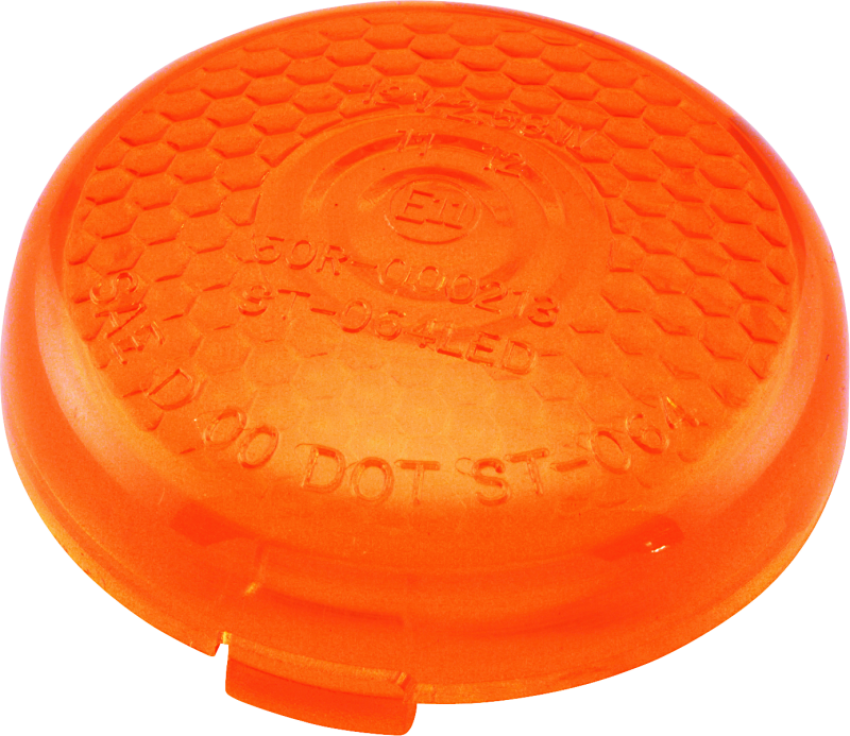 Bikers Choice 489866 Replacement Honycomb Amber Lens For LED Bullet Turn Signal