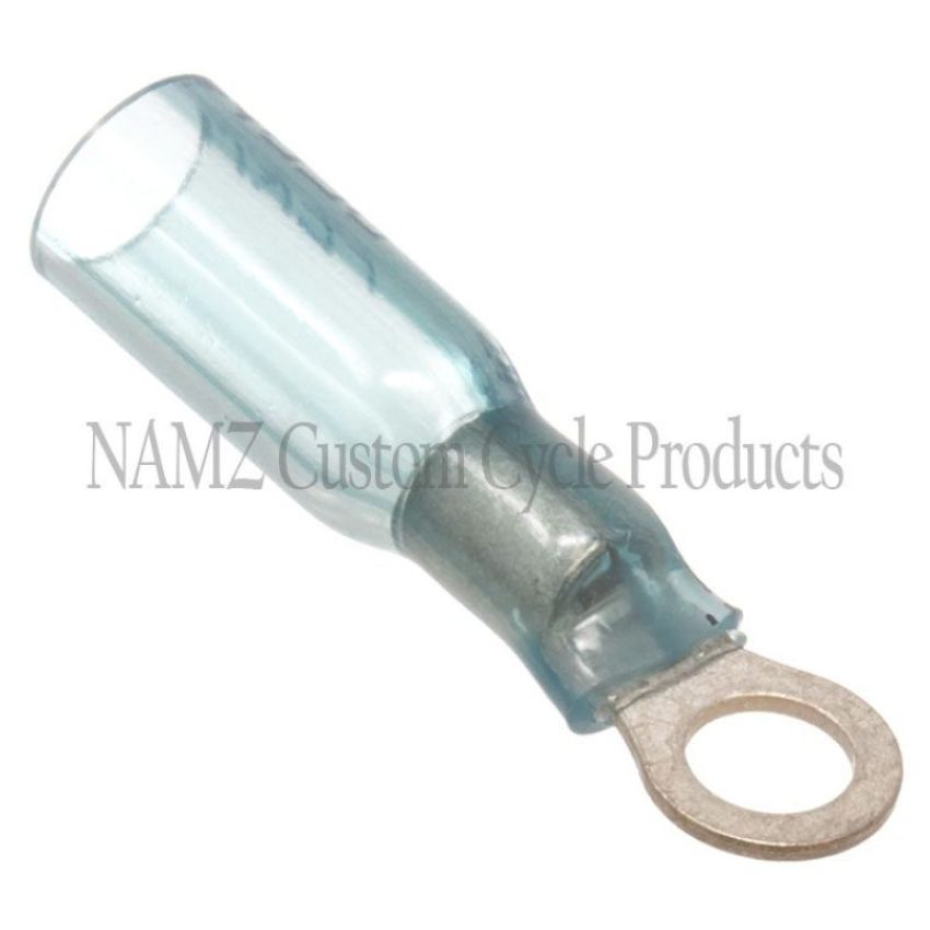NAMZ NIS-19164-0034 Heat Sealable No.10 Ring Terminals 22-18g (25 Pack)