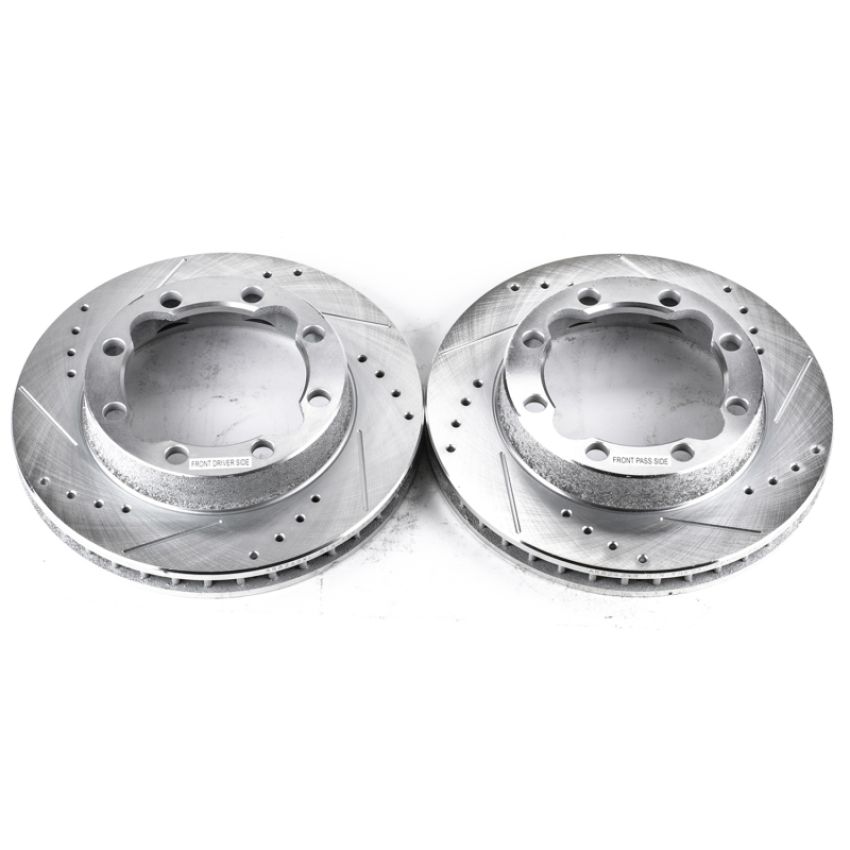 PowerStop AR8242XPR PowerStop Evolution Performance Drilled, Slotted & Plated Brake Rotor Pair