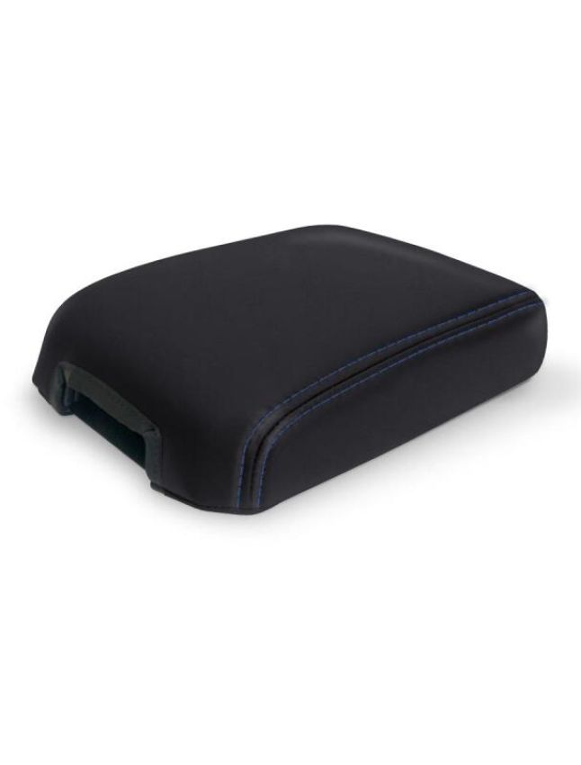 PRP Seats B102-06 PRP Center Console Cover for 16-23 Toyota Tacoma - Black/Navy Blue