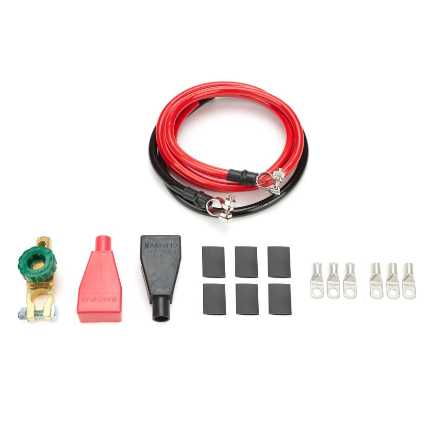 QUICKCAR RACING PRODUCTS QRP57-002 Battery Cable Kit 2 Ga. 6ft Red & 3ft Black