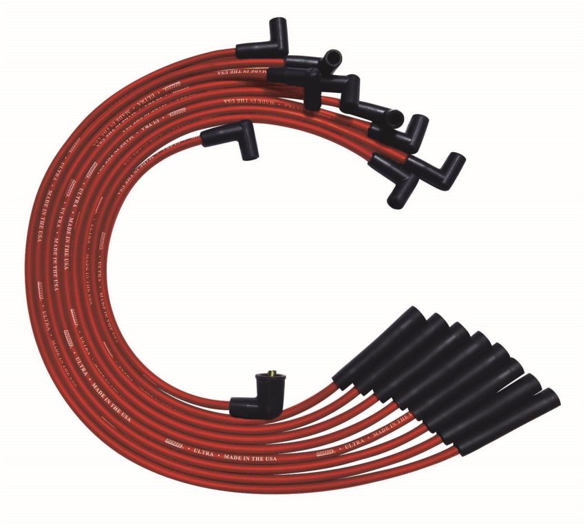 MOROSO MOR52074 Ultra Plug Wire Set BBF Red