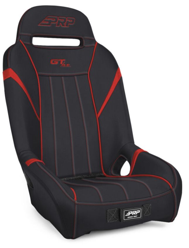 PRP Seats A5701-PORXP-204 PRP Polaris RZR PRO XP/PRO R/Turbo R GT/S.E. Suspension Seat- Black/Red