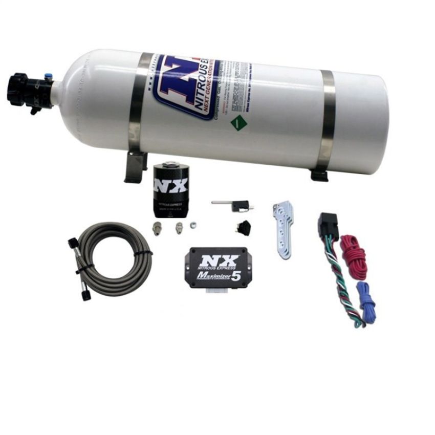 Nitrous Express NXD1000 UNIVERSAL DIESEL WITH PROGRESSIVE CONTROLLER, 15LB BOTTLE