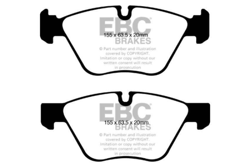 EBC Brakes DP21600 Greenstuff 2000 Series Sport Brake Pads