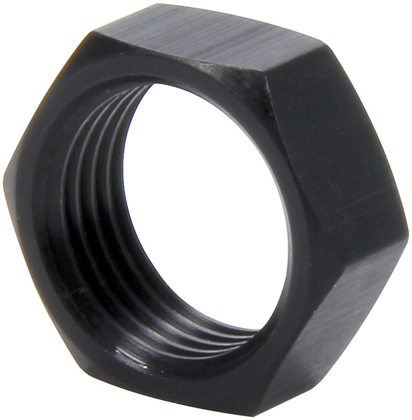 ALLSTAR PERFORMANCE ALL18289-50 3/4-16 LH Alum Jam Nuts Thin O.D. Black 50pk