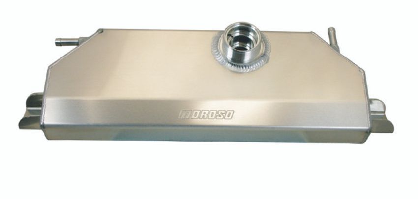 Moroso 63852 15-20 Ford F-150/17-20 Raptor Coolant Expansion Tank - Direct Bolt-In Replacement