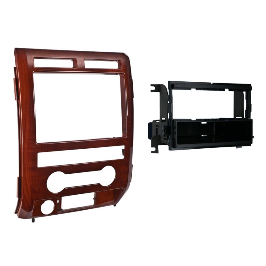 Metra 99-5822MM Single DIN Installation Dash Kit for 2009-2010 Ford F-150 Lariat, Midland Maple