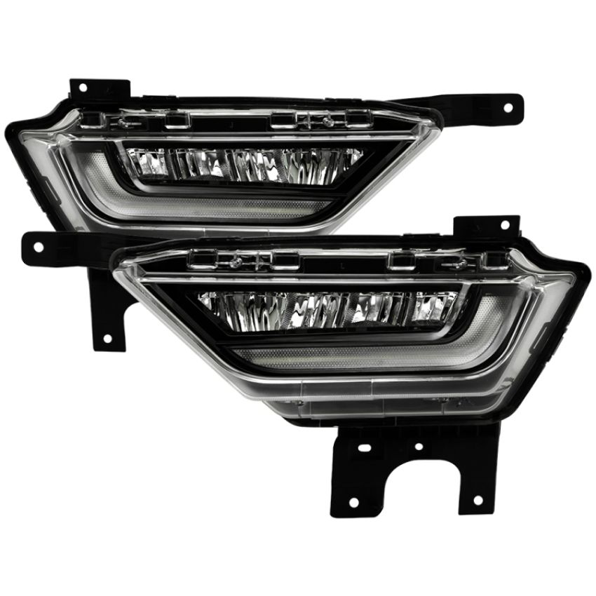 SPYDER 9052255 OEM Style Full LED Fog Lights w/Switch