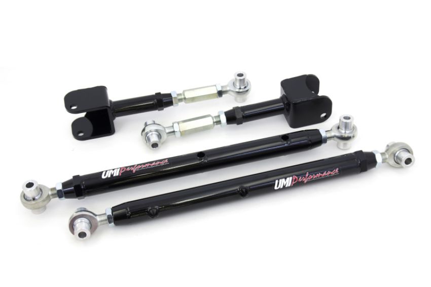 UMI Performance 402719-B 64-67 GM A-Body Double Adjustable Upper & Lower Rear Control Arms