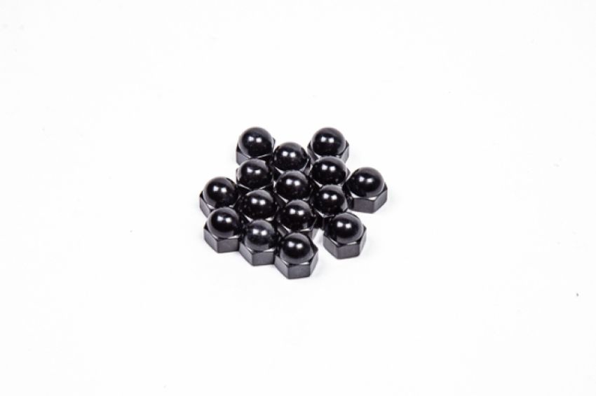 Radium Engineering 20-0506 ACORN NUTS, 10-32, ANODIZED ALUMINUM, 15PK