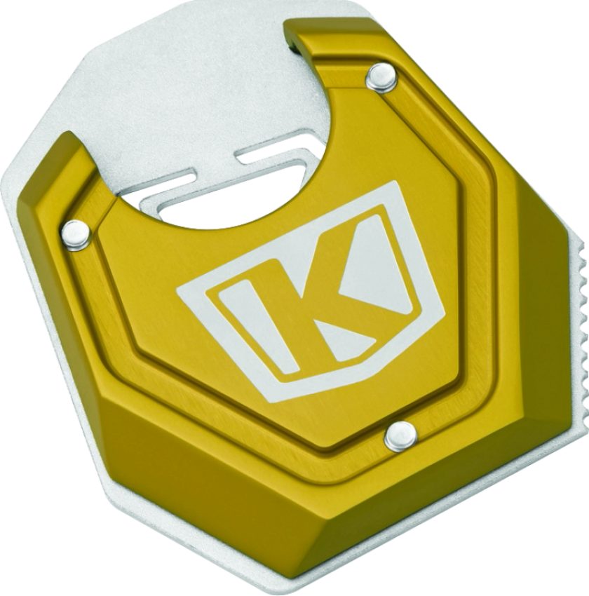 Kuryakyn 3841 Lodestar Kickstand Shoe Gold