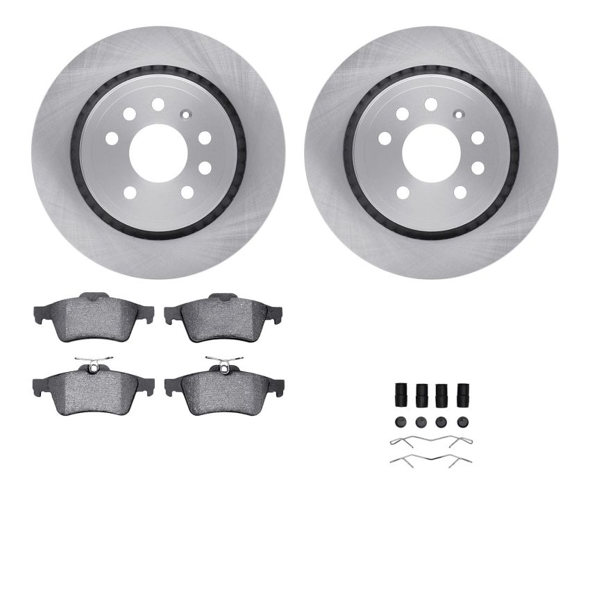 Dynamic Friction 6612-65061 Rotor Kit