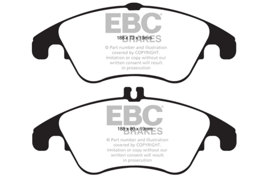 EBC Brakes UD1342 Ultimax OEM Replacement Brake Pads