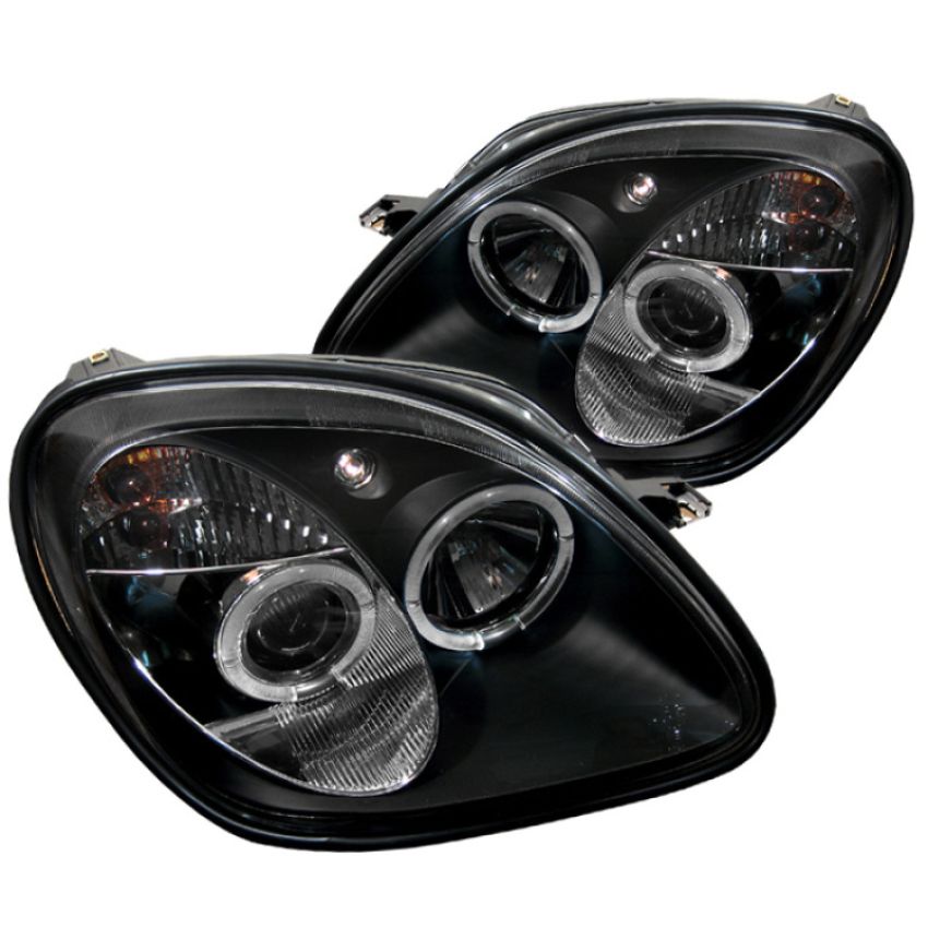 SPYDER 5011190 Projector Headlights - LED Halo - Black