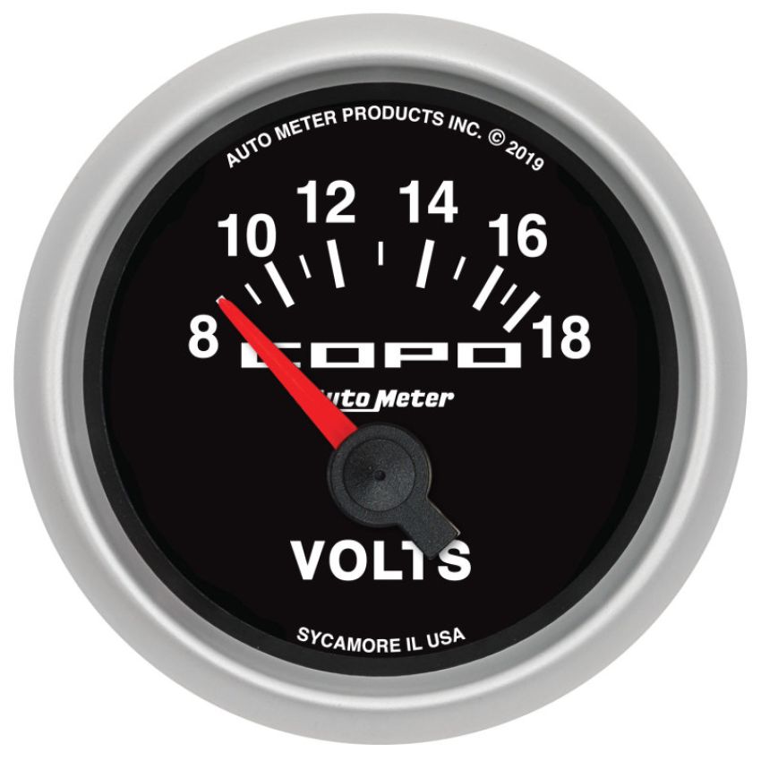 AutoMeter 880874 GAUGE, VOLTMETER, 2 1/16