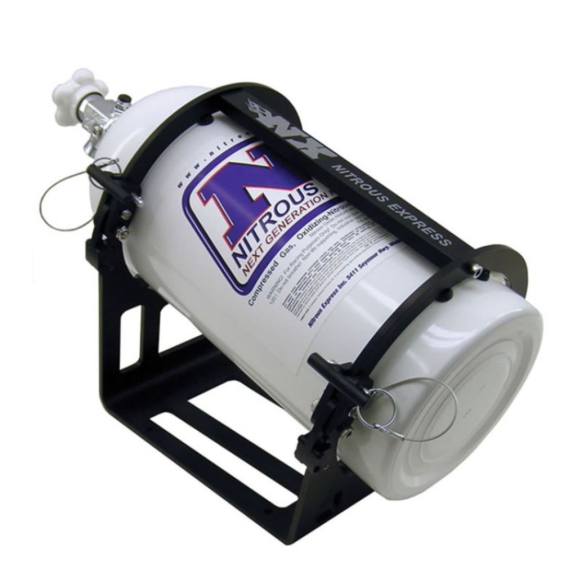 Nitrous Express SPEED00003 BILLET RACE BRACKET 10-15LB BOTTLES