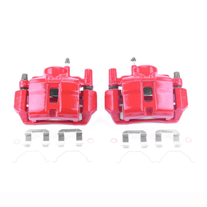 PowerStop S2622 Red Powder Coated Calipers