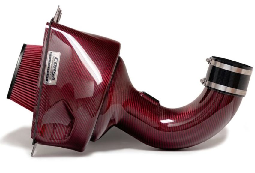 Corsa Performance 44001DR Limited Edition Corsa Performance C7 Corvette Red Carbon Fiber Air Intake with D