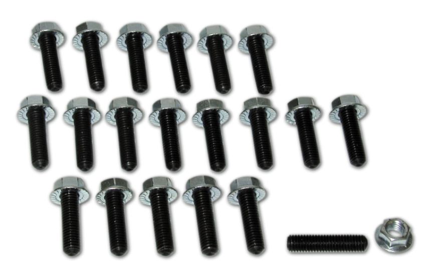 Moroso 38356 Toyota 2TC/3TC/2TG/3TG Oil Pan Stud Kit - 8mm - Steel - Set of 20