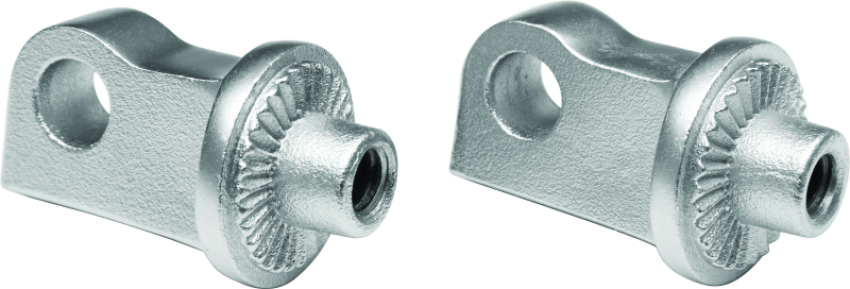Kuryakyn 8897 Splined Peg Adapter XL Silver