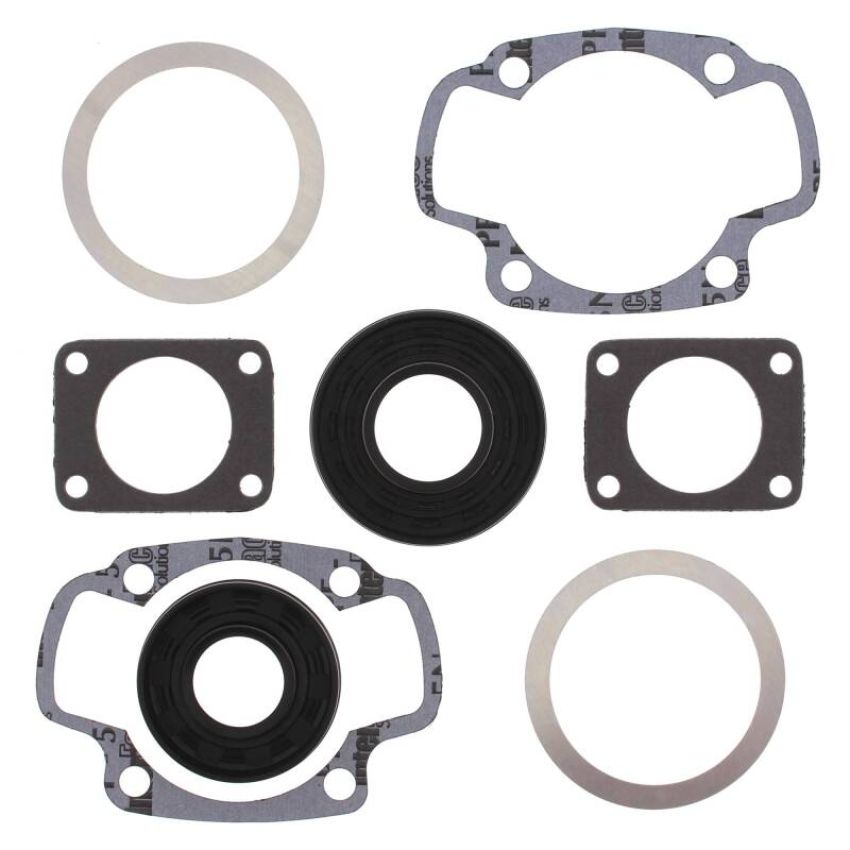 Vertex Pistons 711055X Vertex Gaskets 73-74 Arctic Cat El Tigre (Kawasaki) FA/2 Complete Gasket Kit w/ Oil Seals