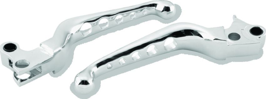 Bikers Choice 482714 96-16 BigTwin 96-03 XL Chrome O Series Holed Lever Set Cable Clutch Only