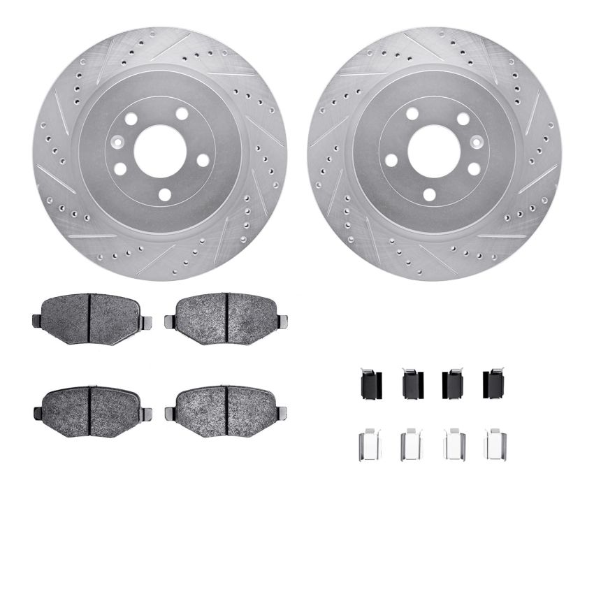 Dynamic Friction 7512-54164 Rotor Kit