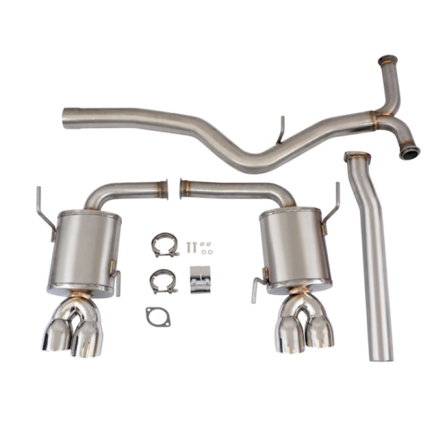 Mishimoto MMEXH-WRX-15 2015 Subaru WRX 3in Stainless Steel Cat-Back Exhaust