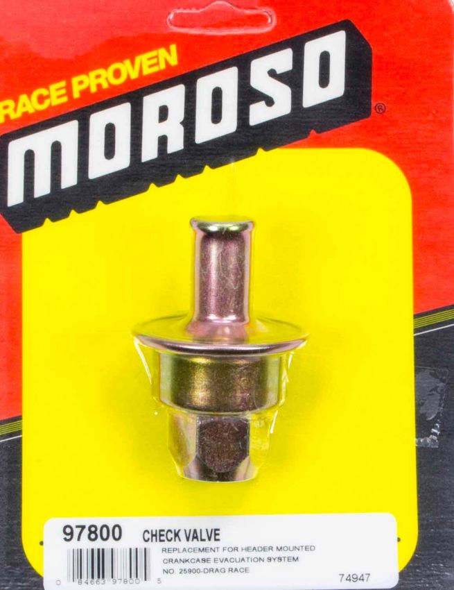 MOROSO MOR97800 Check Valve Hdr Collecto