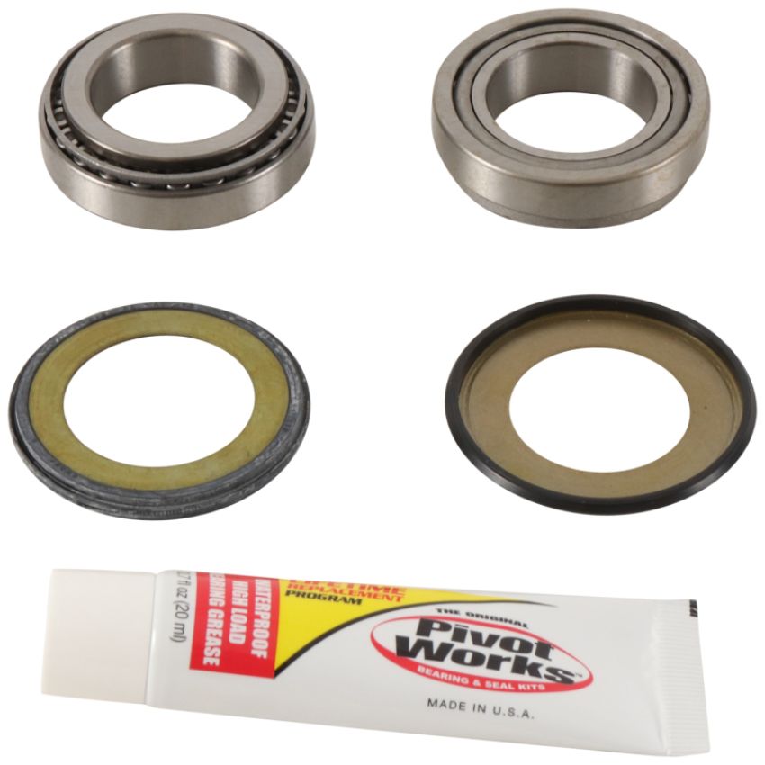 Pivot Works PWSSK-H05-420 10-13 Honda CRF250R PW Steering Stem Bearing Kit