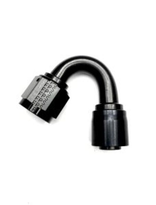 Fragola 8115012 -12AN 150 Degree Fixed/Single Swivel Sport Crimp Pro Hose End