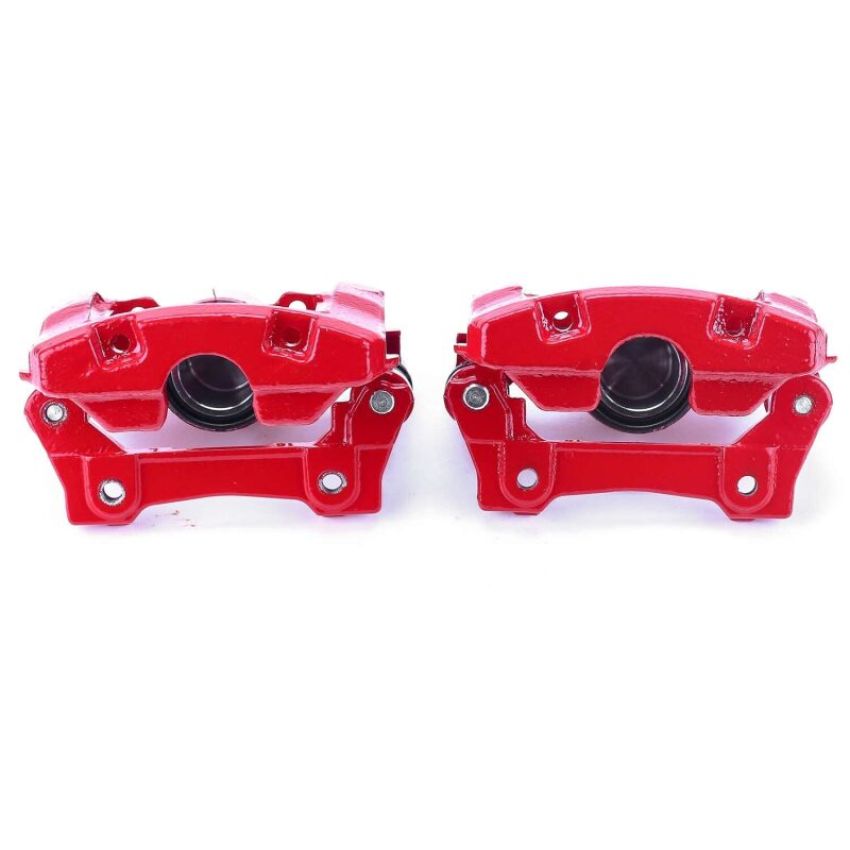 PowerStop S3312 Red Powder Coated Calipers