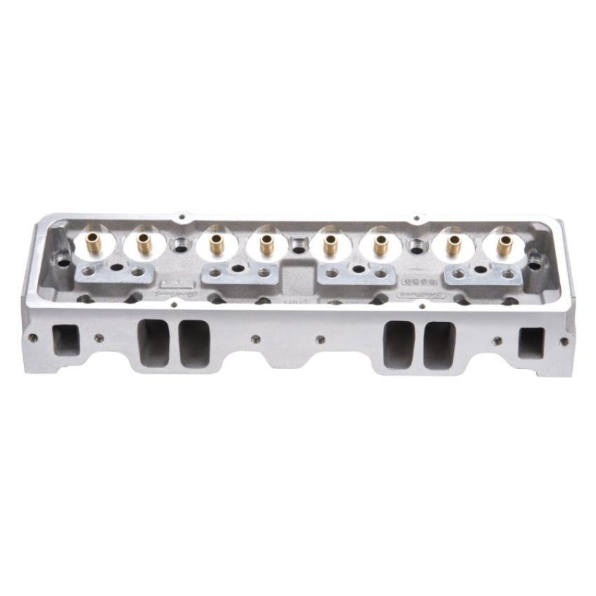 EDELBROCK EDE60947 SBC NHRA Legal Cylinder Heads 64cc A/P Bare