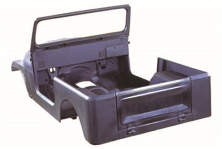 OMIX 12001.17 Steel Body Kit- 76-86 Jeep CJ7