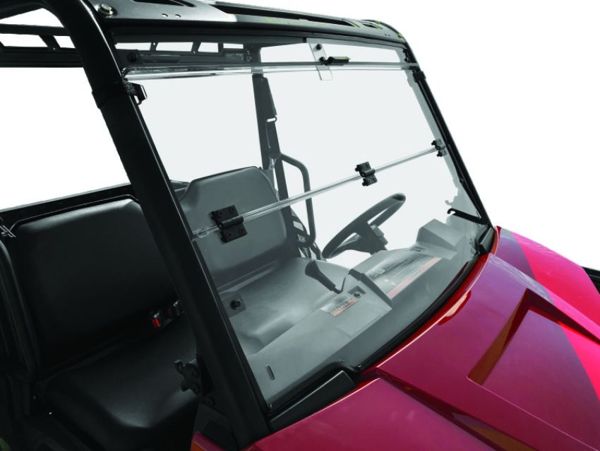 QuadBoss 375783 17-21 Polaris Ranger 500 Windbreak Folding Windshield