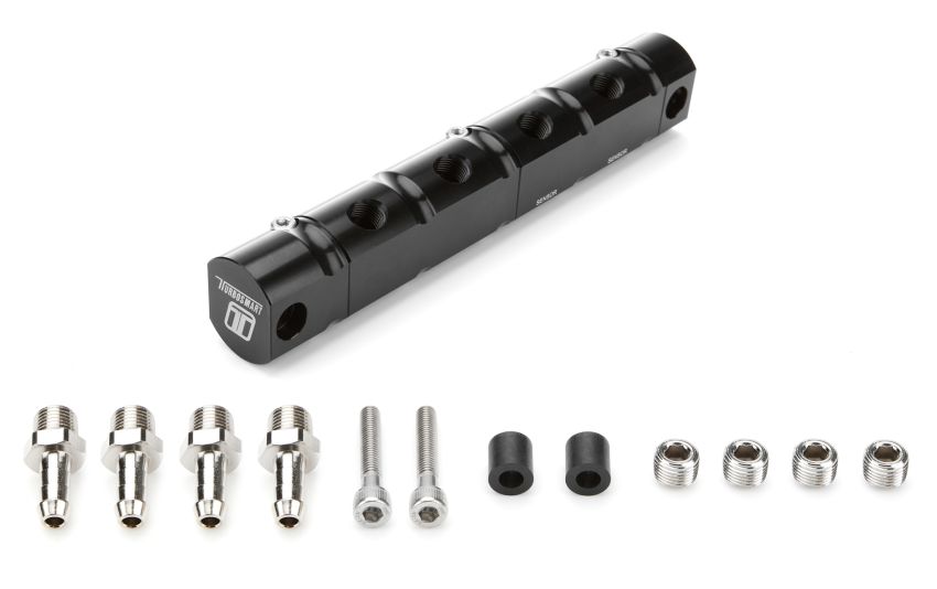 Turbosmart TS-0704-1301 Modular Combo Block (4 Port & 2 Channel) 1/8NPT