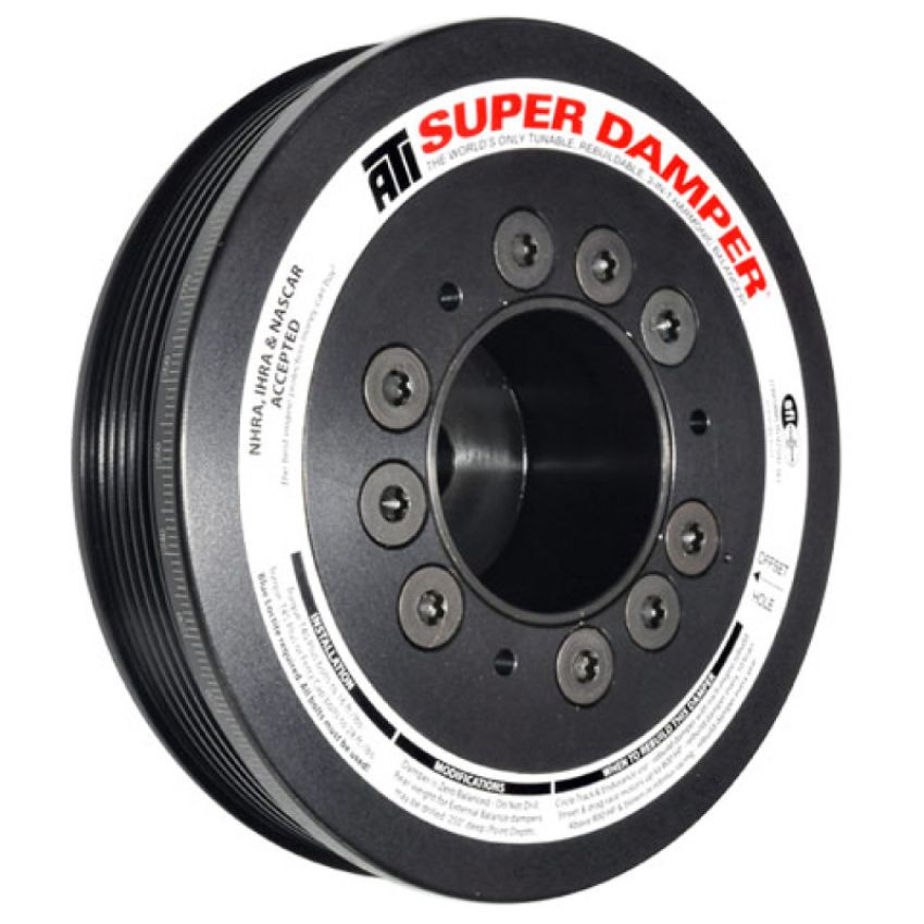ATI ATI918067 Damper - 6.570in - Alum - 6 Grv - Audi - Street
