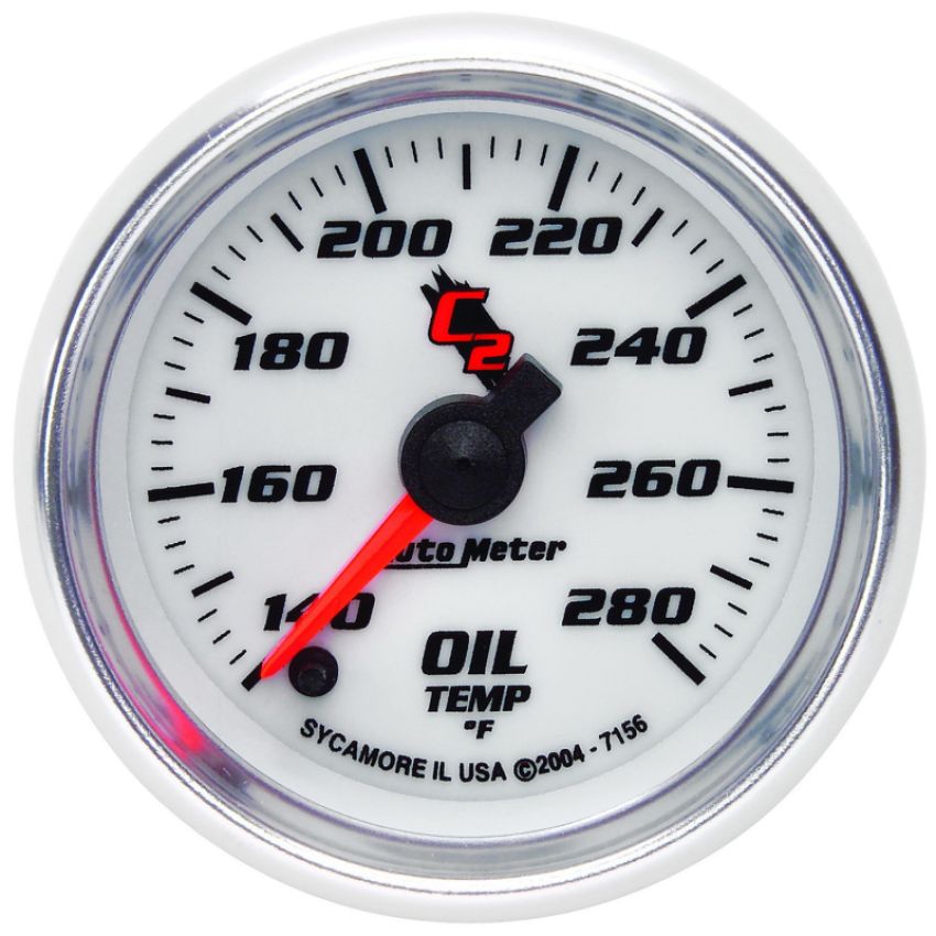 AutoMeter 7156 GAUGE, OIL TEMP, 2 1/16