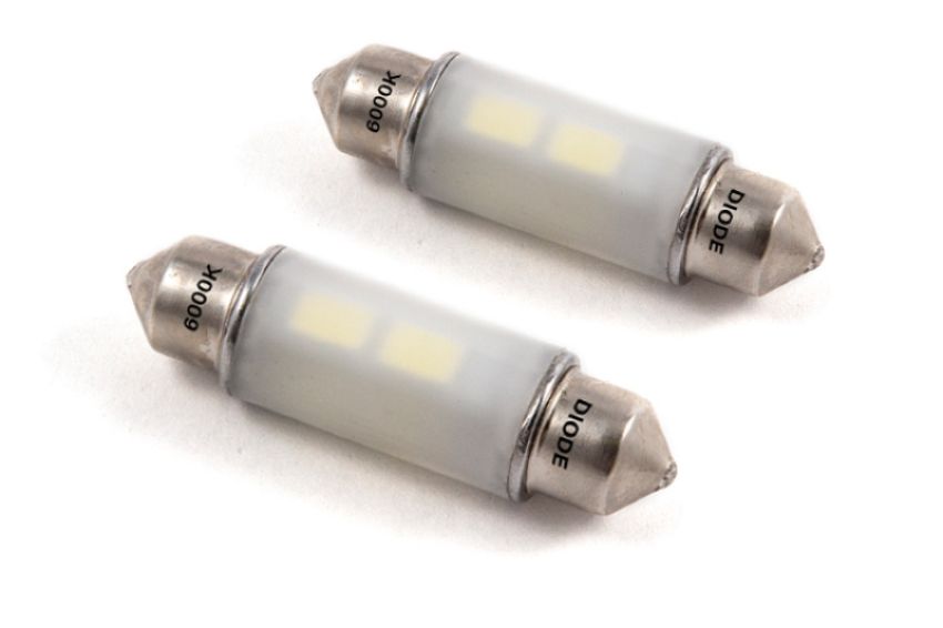 Diode Dynamics DD0313P 39mm HP6 LED Bulb LED - Cool - White (Pair)