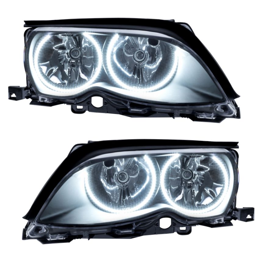 Oracle Lighting 7104-001 SMD Pre-Assembled Headlights, Black, White