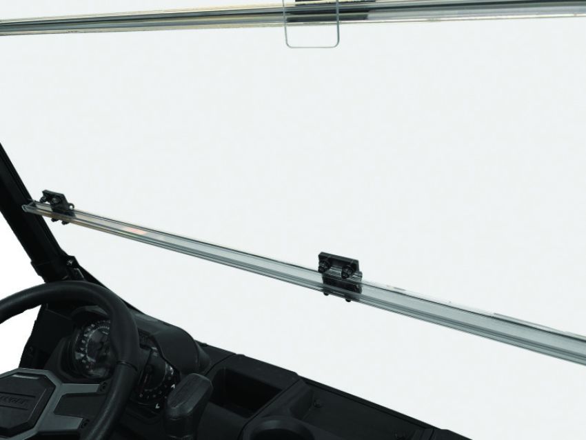 QuadBoss 375780 15-19 Polaris Ranger 1000 Diesel Windbreak Folding Windshield