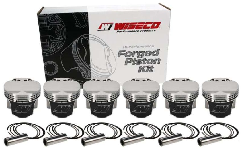 Wiseco KE114M84 Piston Set, BMW, M50B25, 84.00 mm Bore, European, Set of 6