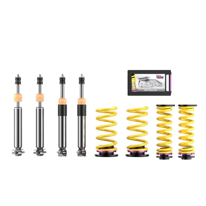 KW 352250AL Coilover Kit V3 82-91 Mercedes-Benz S Class (C126) Coupe 2WD