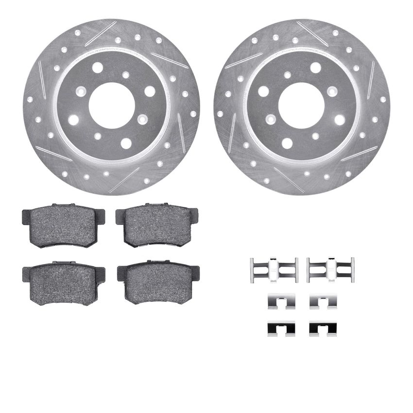 Dynamic Friction 7512-59007 Rotor Kit