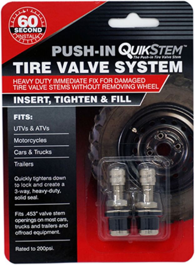 Hardline QS-1 Tire Valve Stems 1.5 in. Long .453 od. - Pair