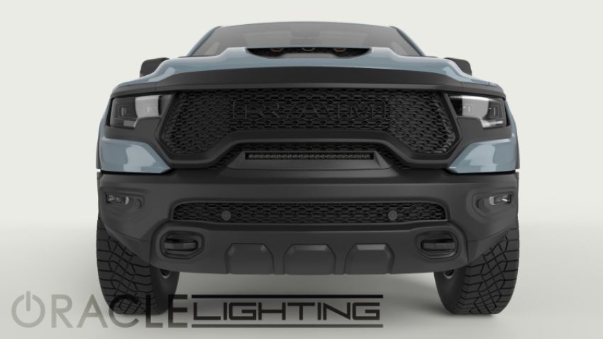 Oracle Lighting 5885-001 ORACLE Lighting 2019-2024 RAM Rebel/TRX Front Bumper Flush LED Light Bar System