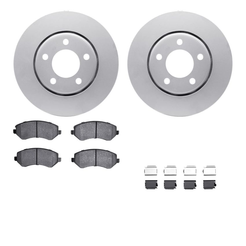 Dynamic Friction 4512-40126 Rotor Kit