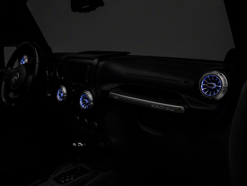Raxiom J139322 11-18 Jeep Wrangler JK LED Ambient Vent Lighting Kit