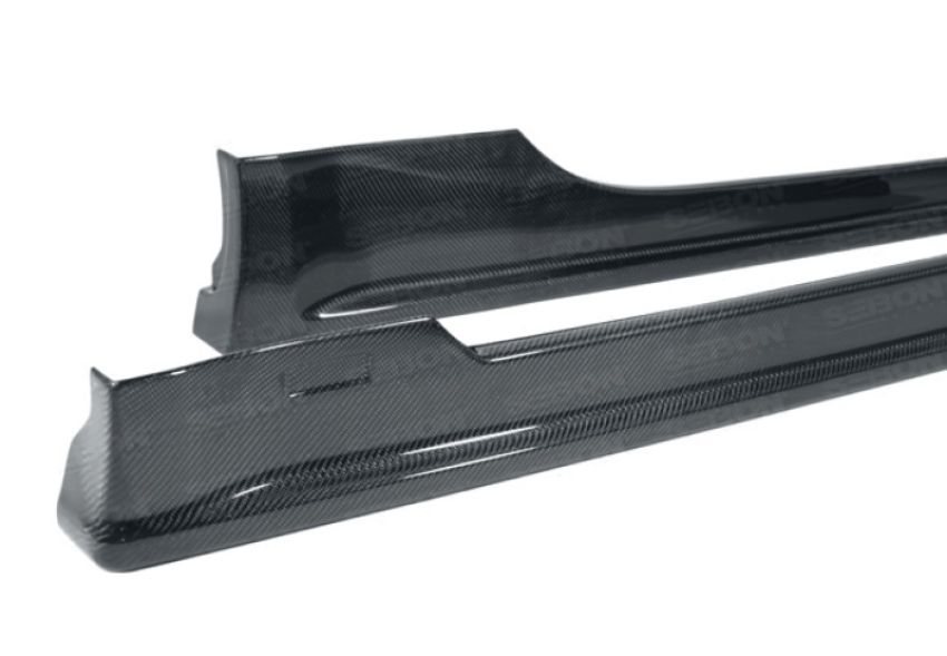 Seibon SS0205NS350-TT 02-05 Nissan 350Z TT-Style Carbon Fiber Side Skirts